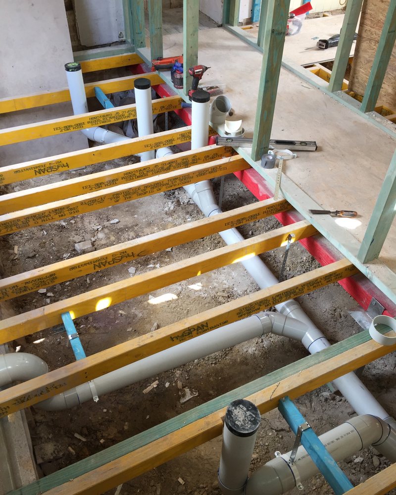 Waste Lines Run Under The Floor — Tighten Plumbing Solutions
