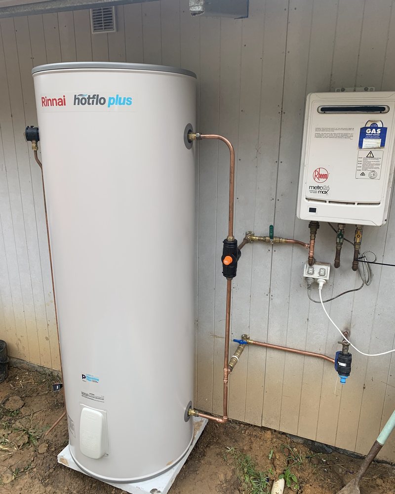 Hot Water & Gas Install — Tighten Plumbing Solutions